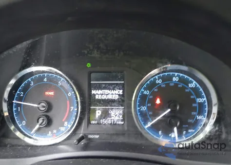 2017 Toyota Corolla Le z USA, uszkodzony, nr VIN 5YFBURHE1HP578451